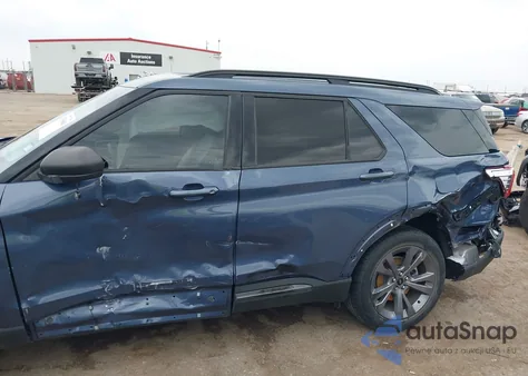 2021 Ford Explorer Xlt из США, поврежденный, VIN 1FMSK7DH7MGC47908